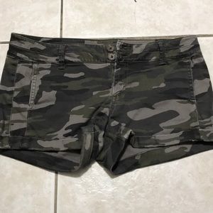 Camouflage shorts